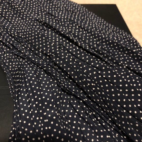 BNWT Saint Laurent micro-polka-dot silk scarf - Picture 2 of 7